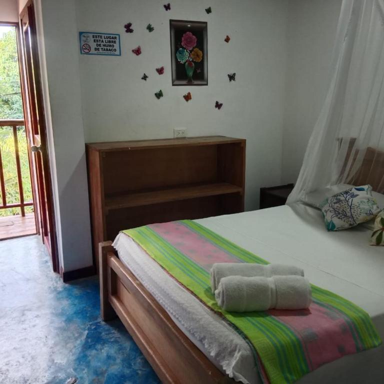 Hostel Blue Sea Rincon del Mar - Habitación Doble con balcón - 5