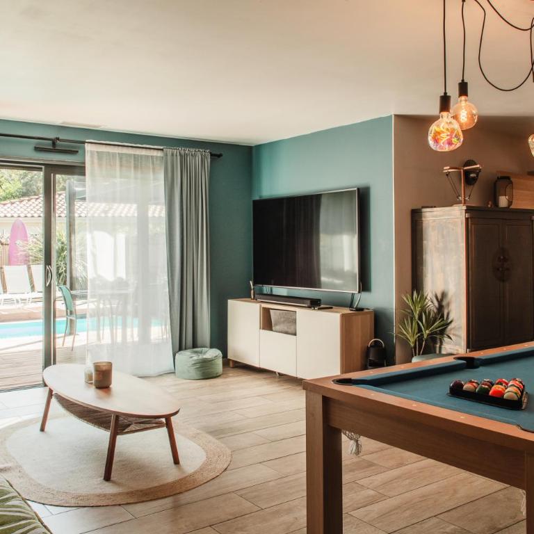 VILLA DREAM LANDES Piscine tempérée-Jacuzzi-5 suites parentales - Villa - 14
