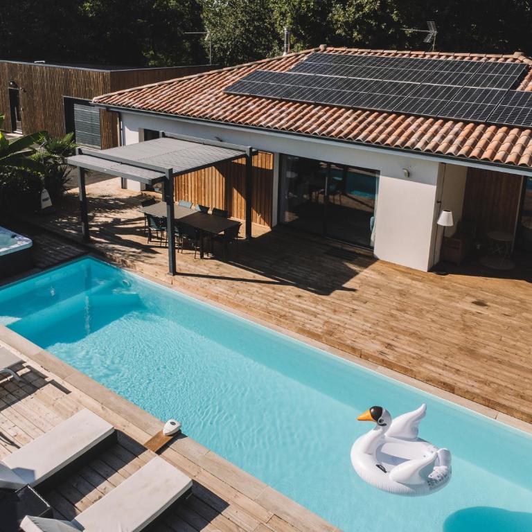 VILLA DREAM LANDES Piscine tempérée-Jacuzzi-5 suites parentales - Villa - 42