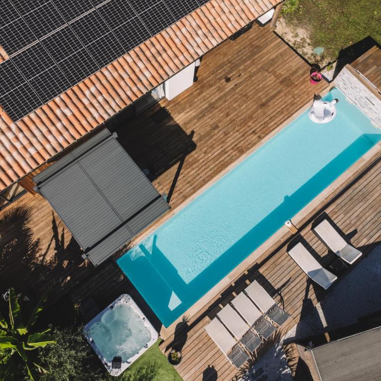 VILLA DREAM LANDES Piscine tempérée-Jacuzzi-5 suites parentales - Villa - 46