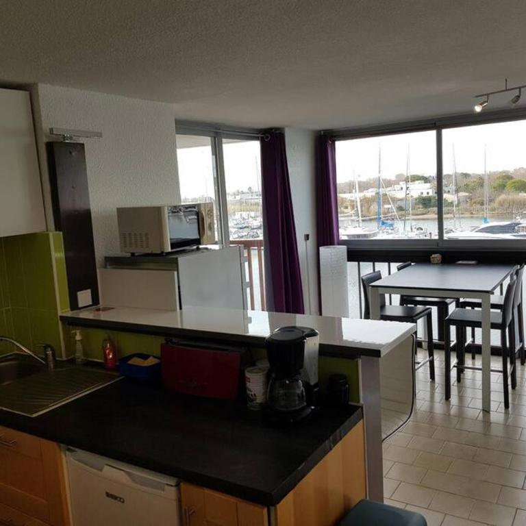Superbe vue mer T3 70 m2 standing Cap d'Agde 6 pers 2 chambres - Appartement 2 Chambres - 18