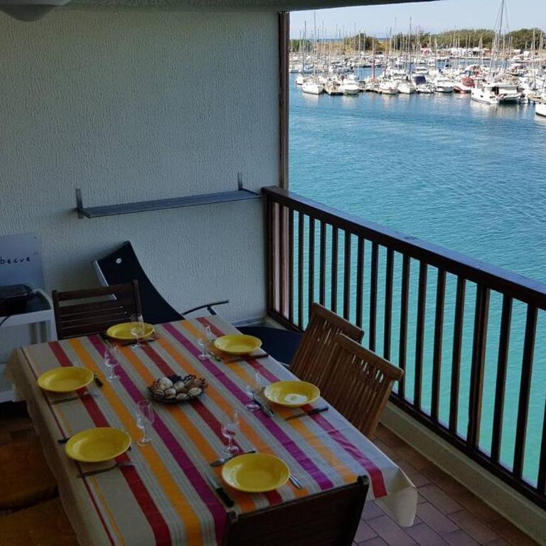 Superbe vue mer T3 70 m2 standing Cap d'Agde 6 pers 2 chambres - Appartement 2 Chambres - 22