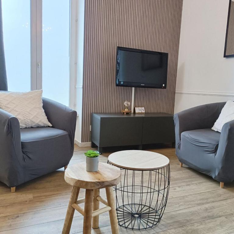 Le 1A, Charmant Appartement au Cœur de la Ville - Appartement 2 Chambres - 1