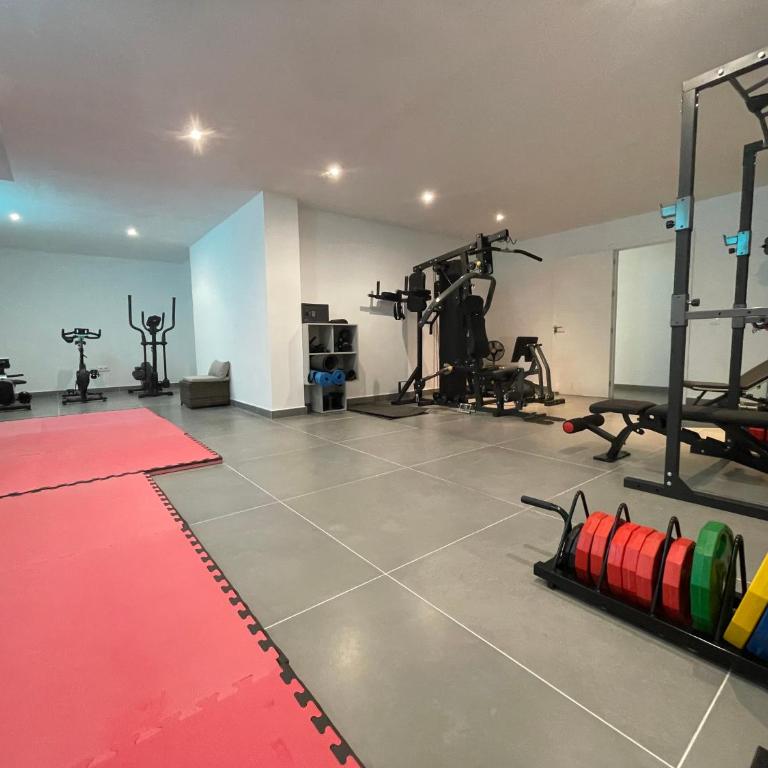 Stunning villa in Benalmádena with amazing views, pool and large gym - Villa - 59