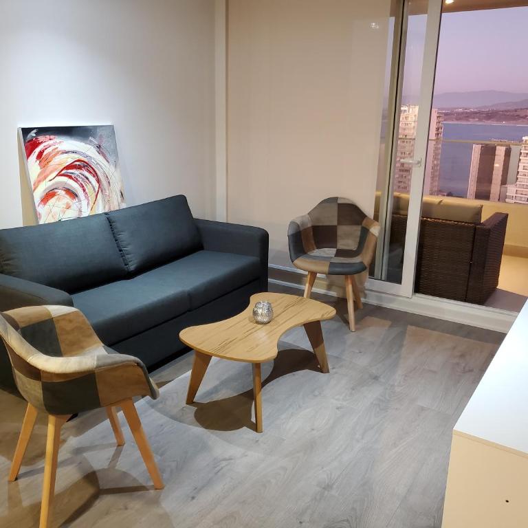 Depto 2D/2B vista mar 6 personas - Apartamento con vistas al mar - 14
