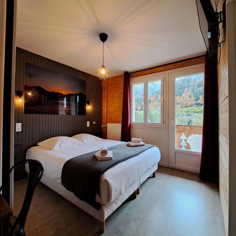 Hôtel Les Mouflons - Chambre Double avec Balcon - 1