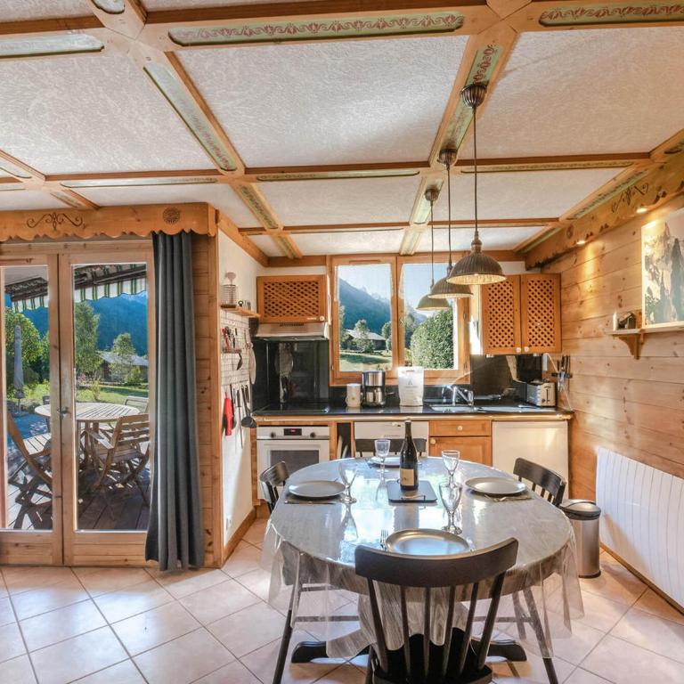 Superbe duplex avec jardin à Chamonix, 4 pers, animaux admis, parking, wifi - FR-1-343-167 - Apartment - 16