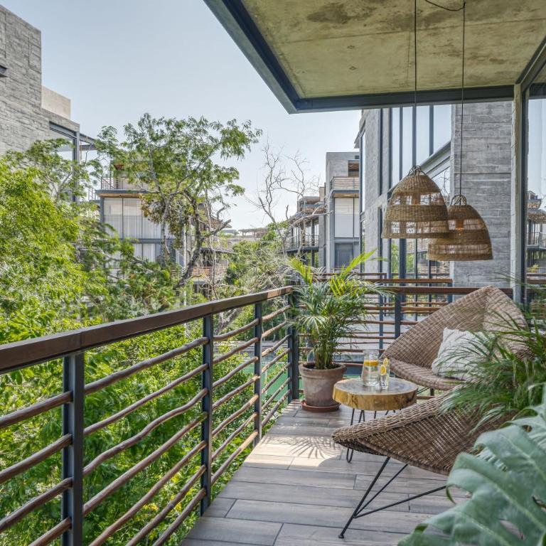 Waterworld Tulum 2BR w Cenote -Lagoons - Big Gym - Apartamento de 2 dormitorios - 11