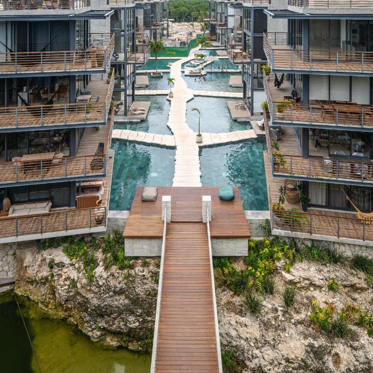 Waterworld Tulum 2BR w Cenote -Lagoons - Big Gym - Apartamento de 2 dormitorios - 3