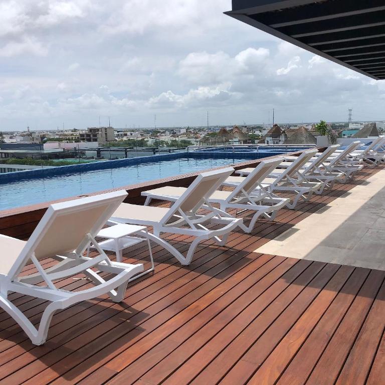 Modern Studio close to the beah Pool and Fast WiFi - Studio Apartment - 34