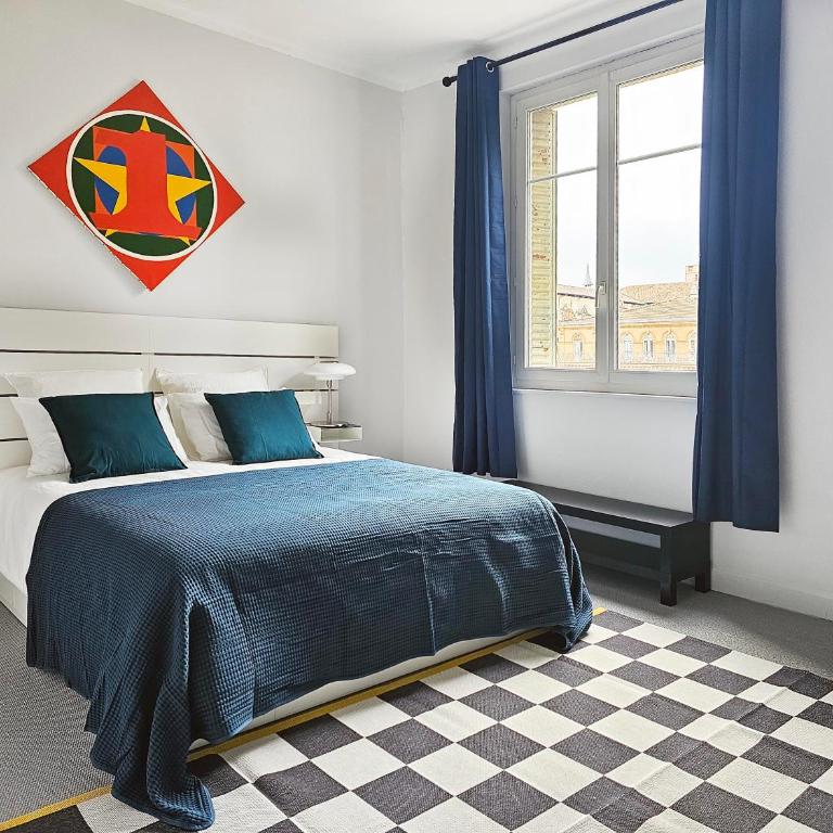 L'Idrac, Appartements Art Déco de standing Cœur de Toulouse - Two-Bedroom Apartment with Balcony - Valentina - 12