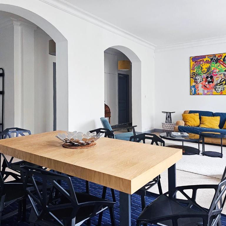 L'Idrac, Appartements Art Déco de standing Cœur de Toulouse - Two-Bedroom Apartment with Balcony - Louis - 15
