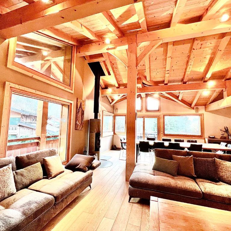 Chalet Isabelle Mountain lodge 5 star 5 bedroom en suite sauna jacuzzi - Chalet mit 5 Schlafzimmern - 6