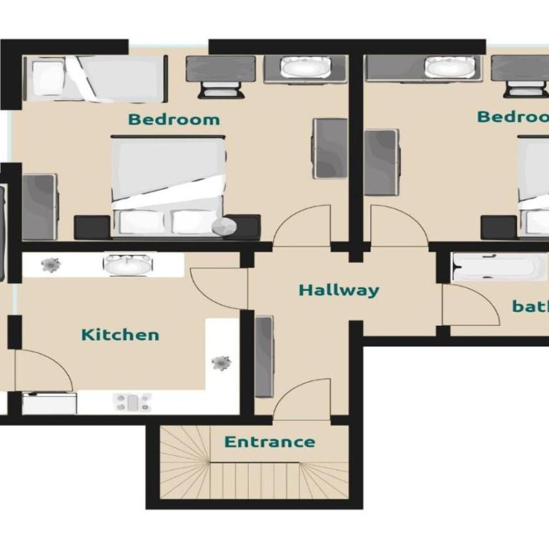 Apartments Villa Alpina - Appartamento con 2 Camere da Letto - 6