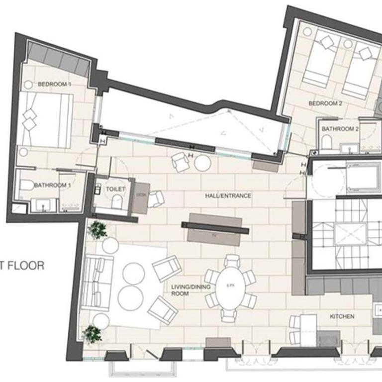 Aparttime Palma mit 3 MeerBlick Dach-Terrassen - Apartamento de 2 dormitorios - 17
