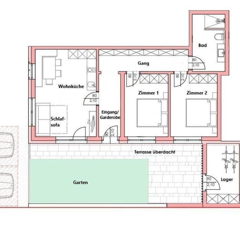 Apartment ZUM Fuchs - Apartamento de 2 dormitorios - 4