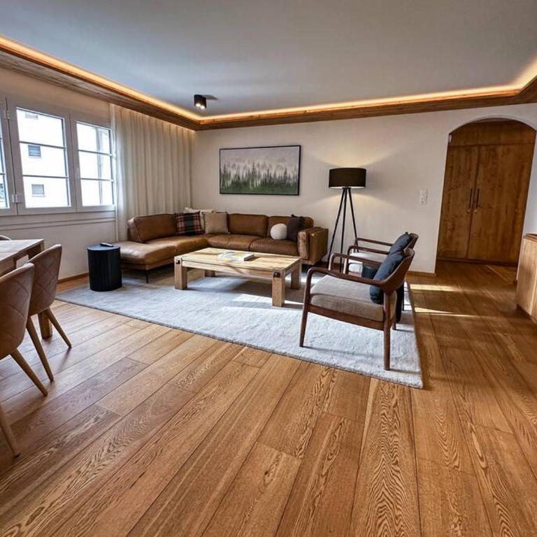 Chic Alpine Elegance: Designer Retreat in Samedan - Apartment mit 3 Schlafzimmern - 14