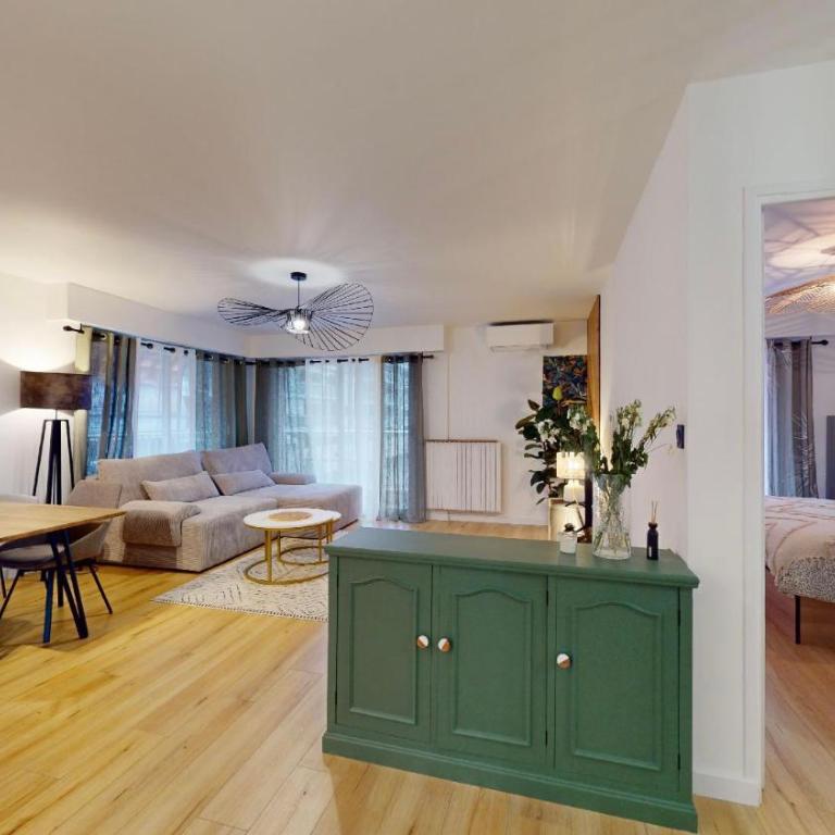 Cosy 2 bedroom near Port - Appartement 1 Chambre avec Balcon - 1