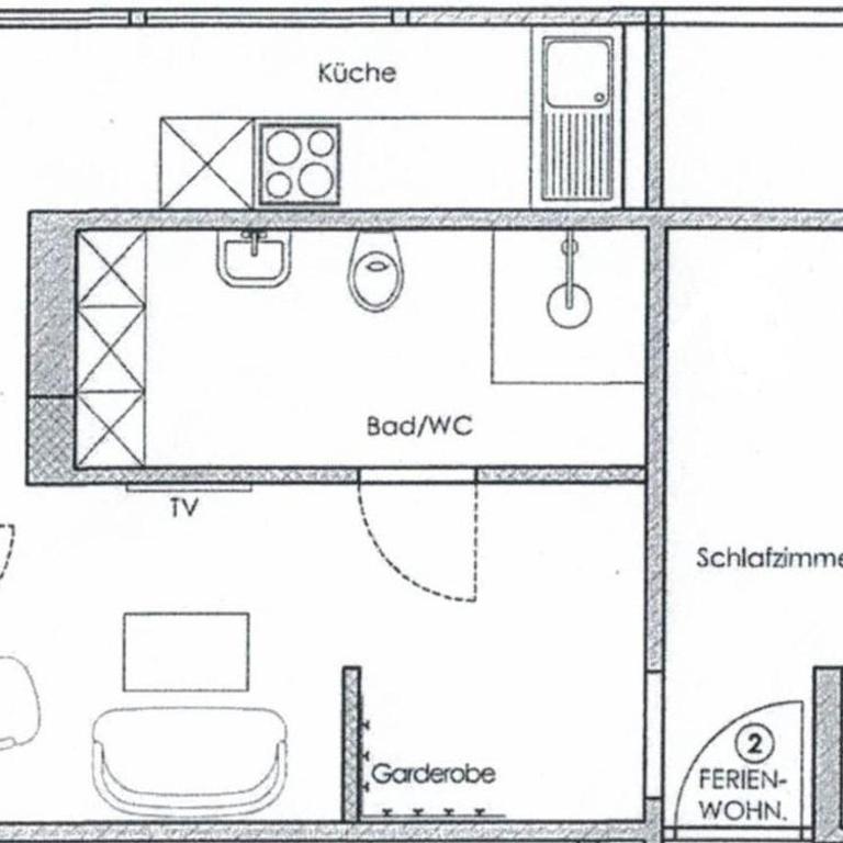 Haus Alpenglühn - Apartment mit 1 Schlafzimmer, Balkon und Bergblick - 14