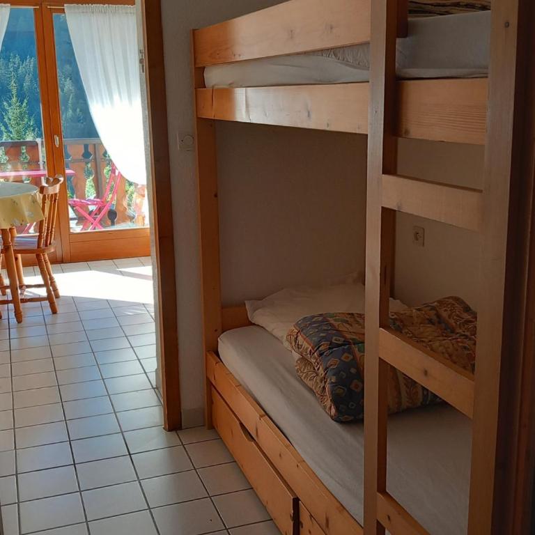 Studio pour 3 pers. à Châtel avec balcon, parking, près navettes et centre. Exposition Sud/Ouest. - FR-1-676-115 - Studio - 3