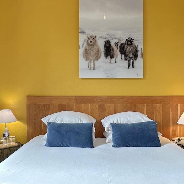 Hôtel Coeur De Loire - Chambre Lit Queen-Size - Vue sur Jardin - 7
