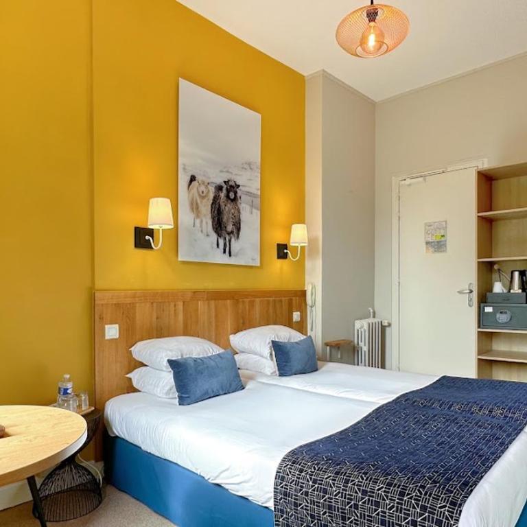 Hôtel Coeur De Loire - Chambre Double ou Lits Jumeaux Supérieure - Vue sur Jardin - 6