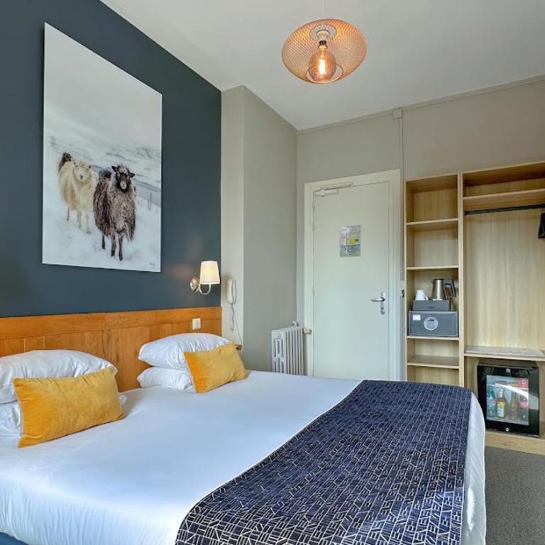 Hôtel Coeur De Loire - Chambre Double ou Lits Jumeaux Supérieure - Vue sur Jardin - 8