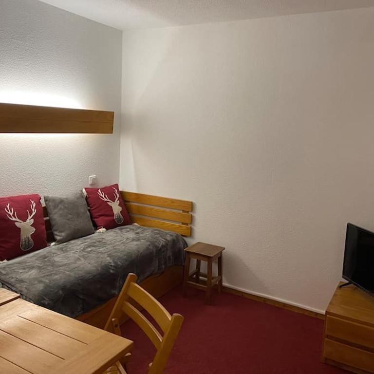 Montchavin vue Mont-Blanc 4 pers - Apartment mit 1 Schlafzimmer - 7