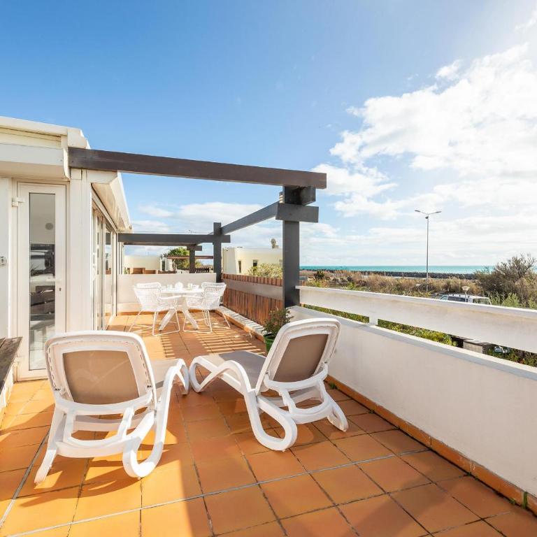 Villa Aphrodite - vue mer - terrasse - parking - climatisation - Village Naturiste - Villa mit 1 Schlafzimmer - 18