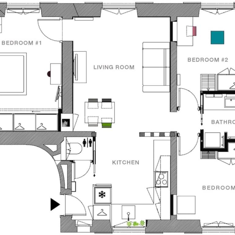 Vivez Paris en famille - 3 chambres by 93 LaF - Appartement 3 Chambres Deluxe - 42
