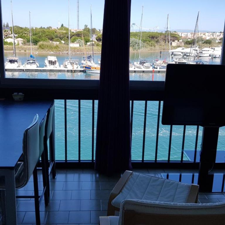 Superbe vue mer T3 70 m2 standing Cap d'Agde 6 pers 2 chambres - Appartement 2 Chambres - 7