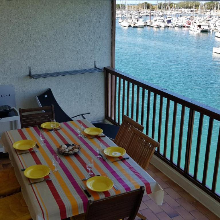 Superbe vue mer T3 70 m2 standing Cap d'Agde 6 pers 2 chambres - Appartement 2 Chambres - 4
