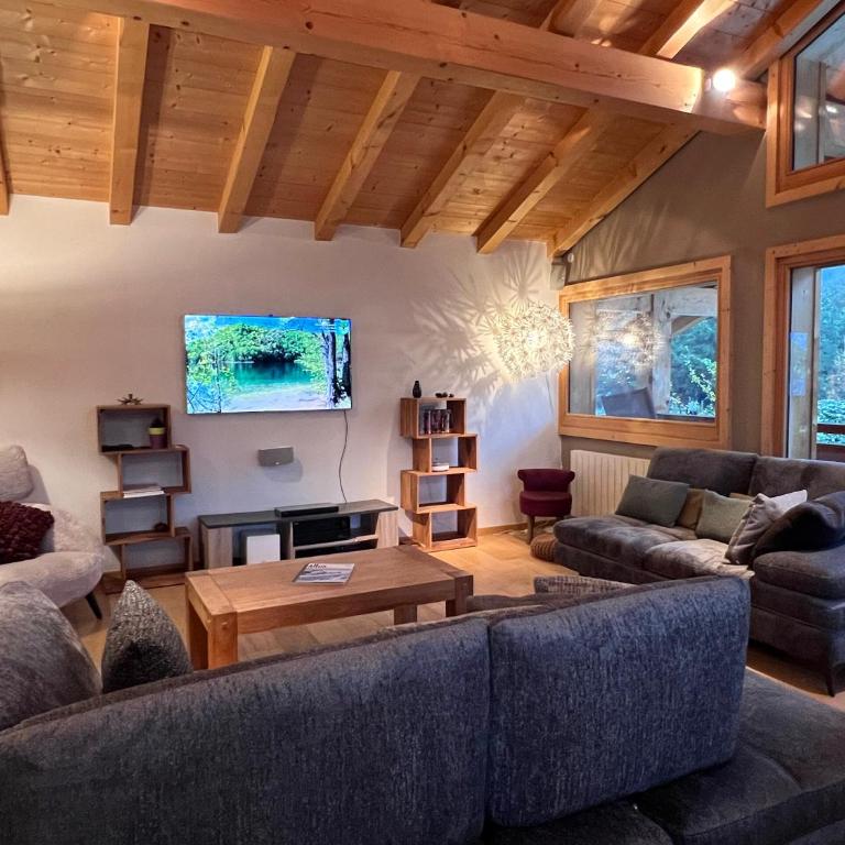 Chalet Isabelle Mountain lodge 5 star 5 bedroom en suite sauna jacuzzi - Chalet mit 5 Schlafzimmern - 18