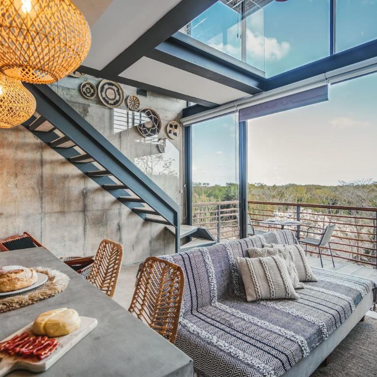 Tulum Paradise - Penthouse with Private Pool and Cenote - One-Bedroom Apartment - 3