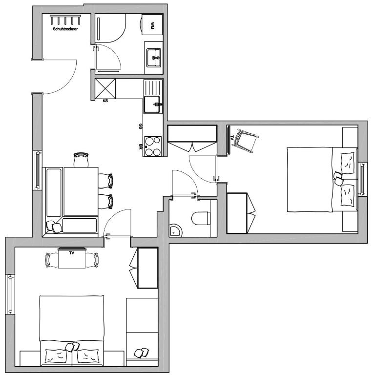 Zur STOCKERin - Ferienwohnung - Apartment mit 2 Schlafzimmern - 26