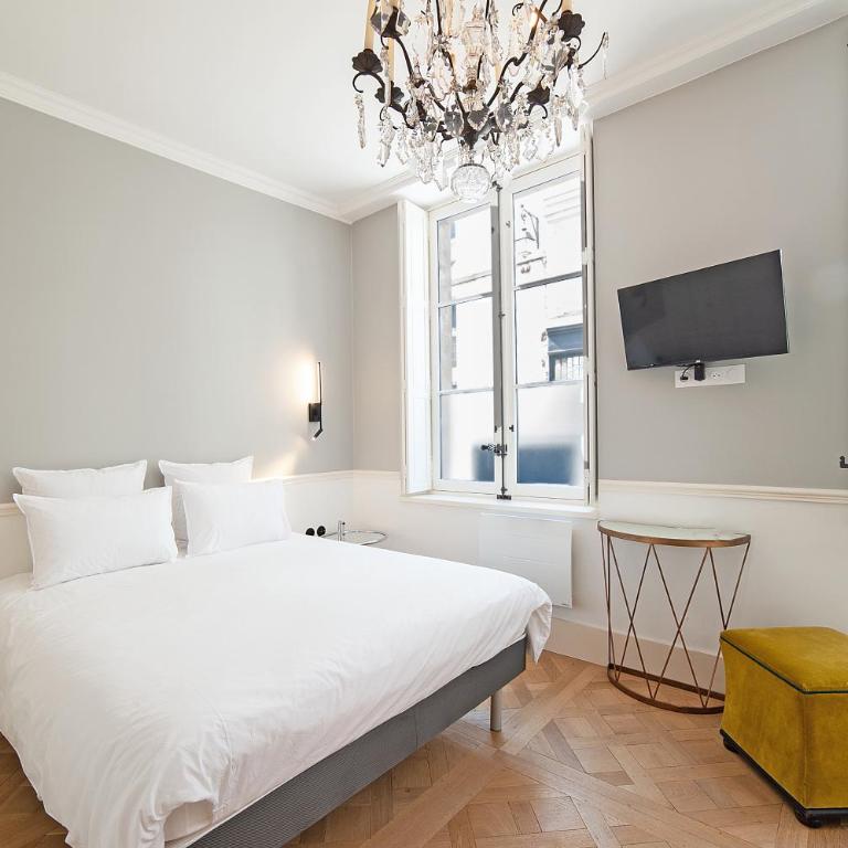 Pavillon Marais - Chambre Double avec Salle de Bains Privative - 1