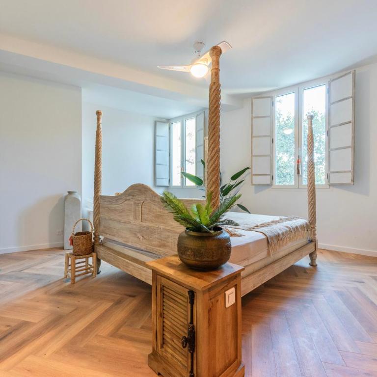 VILLA au Cap Brun, 4 belles chambres, Piscine - Deluxe Suite mit Kingsize-Bett - 9