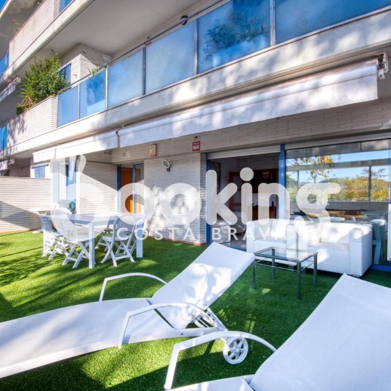 Soleado - apartament amb gran terrassa al centre de Platja d'Aro, amb parking i piscina comunitària - Apartamento - 9