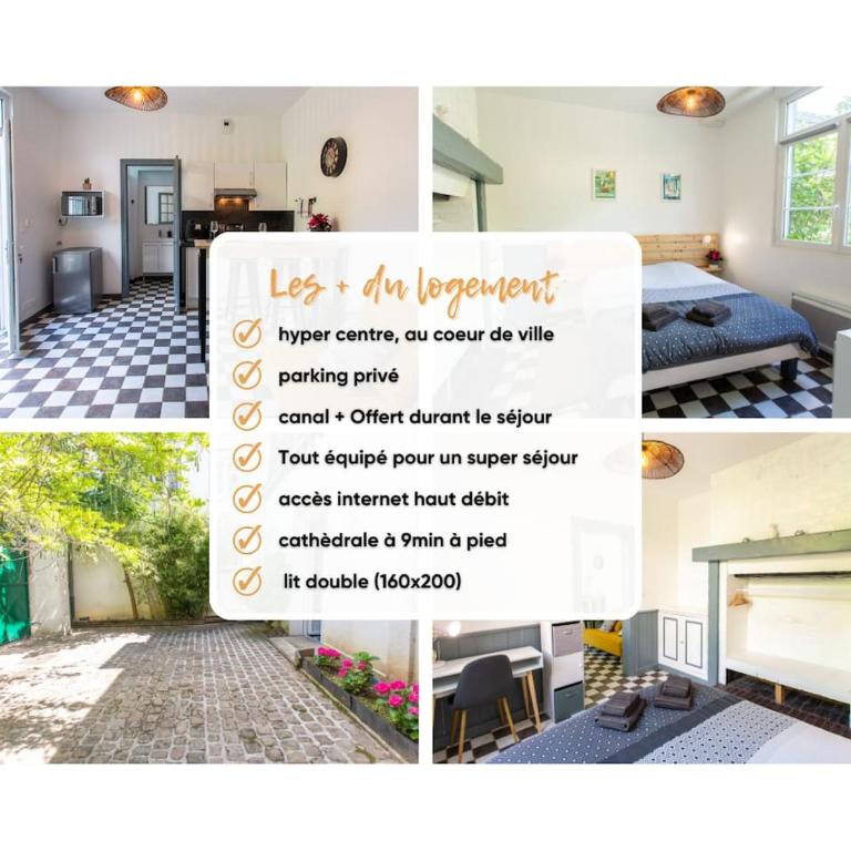 T2 Hyper Centre Avec *Parking Privé Et Canal Plus* - Appartement 1 Chambre - 4