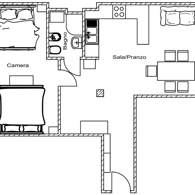 Mansarda con vista panoramica Limone Piemonte - Apartment mit 1 Schlafzimmer - 17