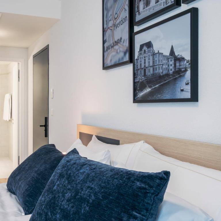 YParc Hôtel, FORUM - Doppel-/Zweibettzimmer mit eigenem Bad - 4