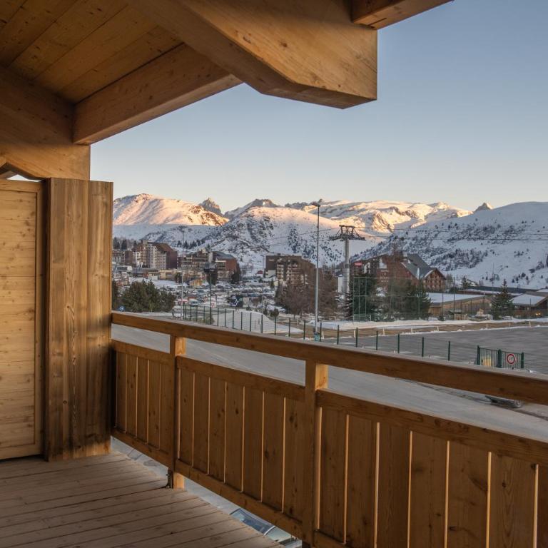 Alpe d'Huez Houses - Chez Ernest - Gentianes - Magnifique 1 chambre cabine - Deluxe Apartment - 40