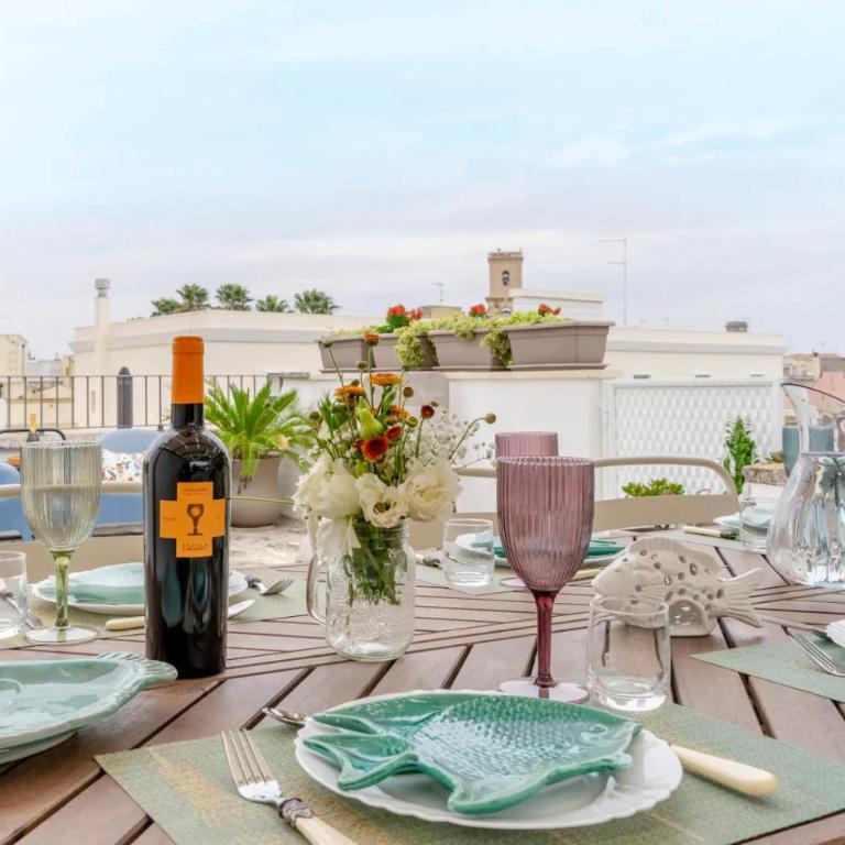 Nardò Glam - Family Suite and Rooftop - 4 nights Minimum - Appartamento con Terrazza - 3