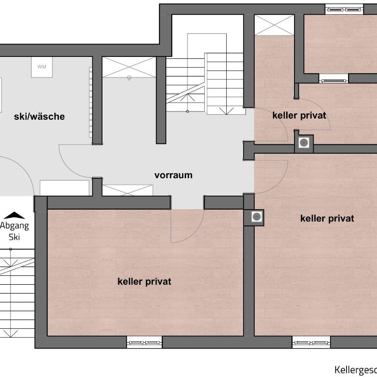 Chalet Rosa - Apartment mit Dusche - 7