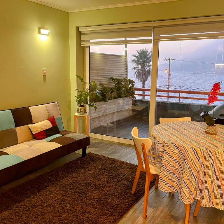 Departamento en Reñaca Vista al Mar - Apartamento de 1 dormitorio - 5