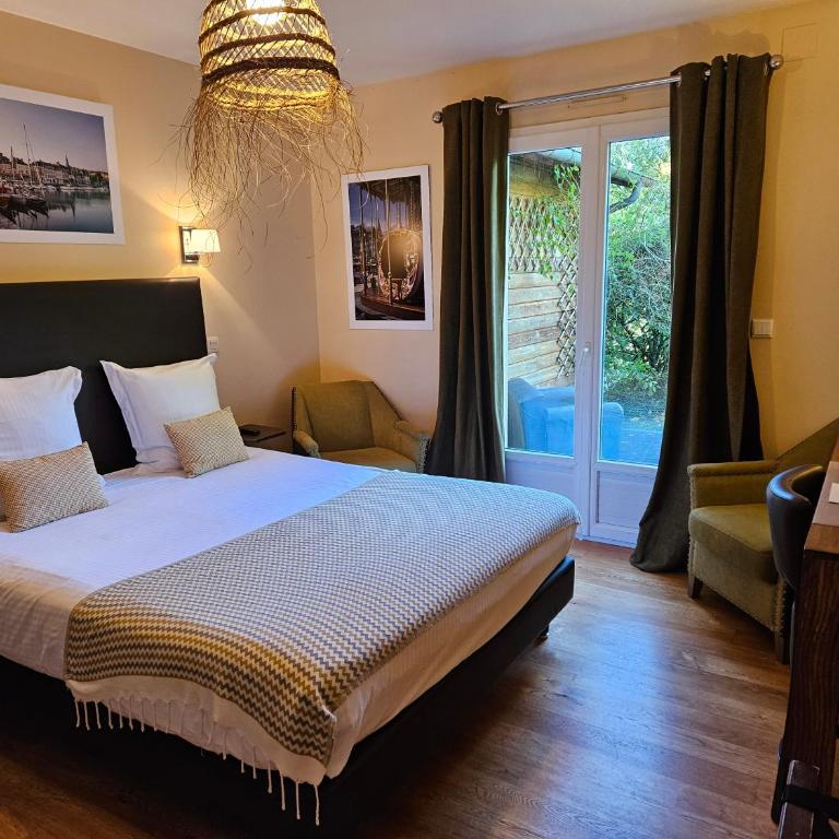 La Fraîchette-Hôtel & Spa - Chambre Double de Charme avec Terrasse 5 - 2