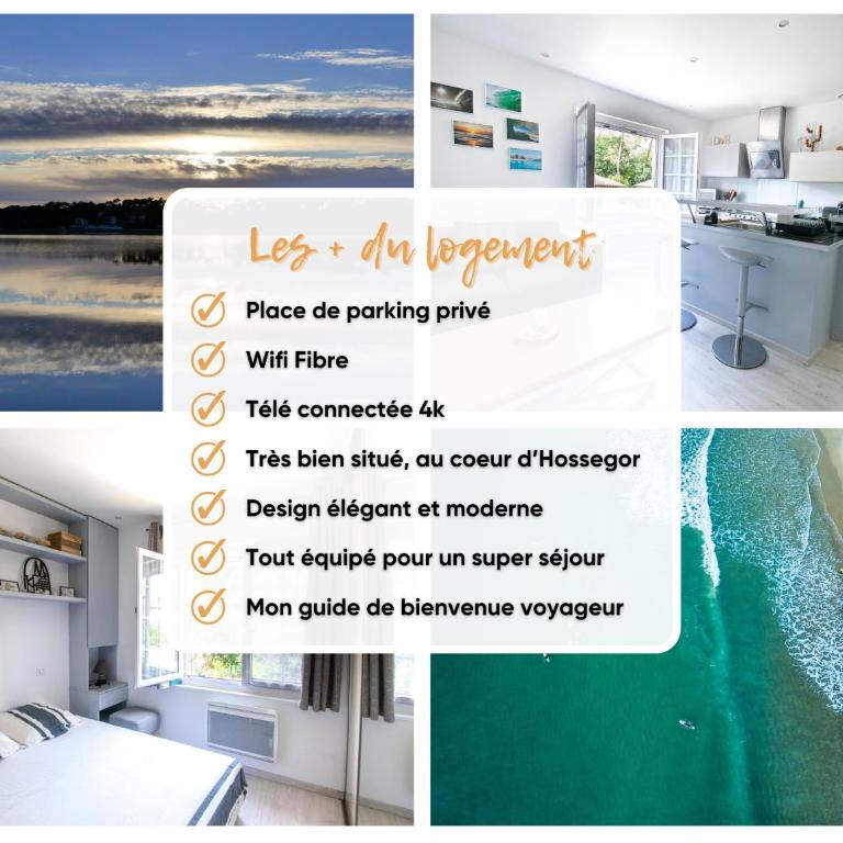 Sable et Reflets - T2 - Centre ville d'Hossegor - Apartamento de 1 dormitorio - 13
