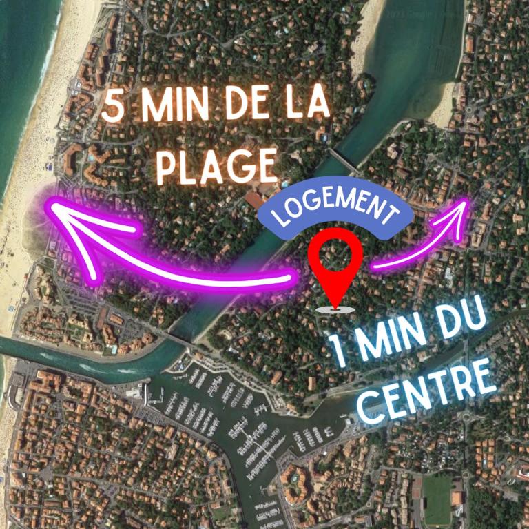 Sable et Reflets - T2 - Centre ville d'Hossegor - Apartamento de 1 dormitorio - 1