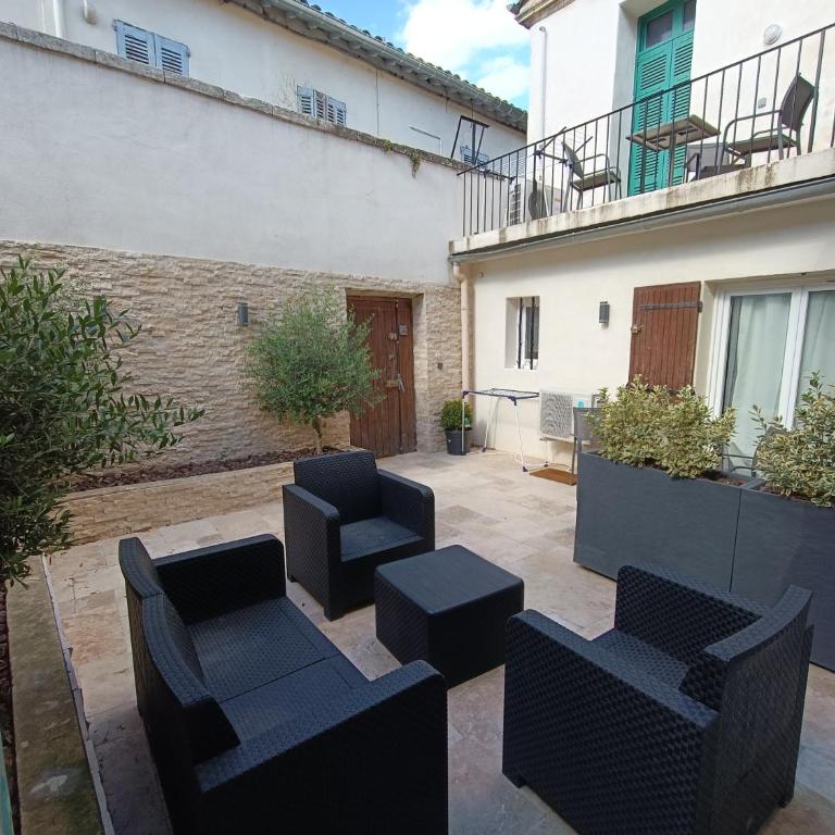 T3 rénové avec cour, Intra Muros Avignon - Apartment mit 2 Schlafzimmern - 9