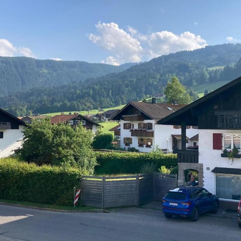 Apartment Klein & Fein mit Hallenbad und Sauna in Bolsterlang - Apartment mit Blick auf die Berge - 20